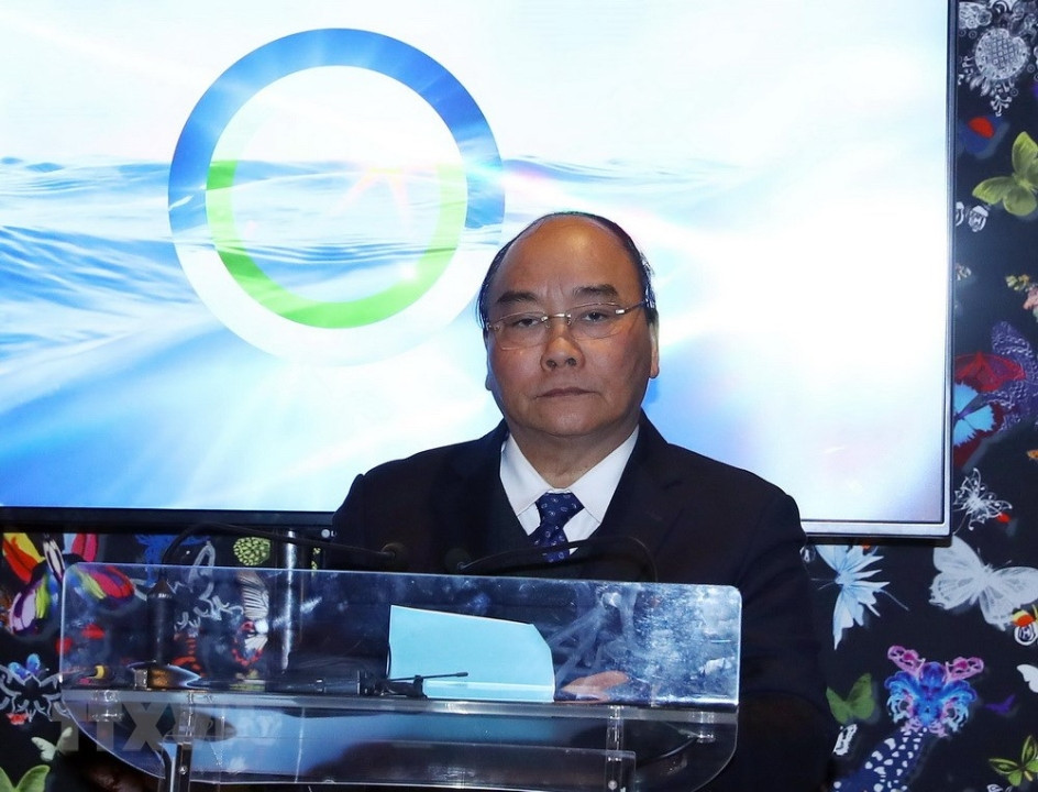 Thủ tướng Nguyễn Xuân Phúc nêu quan điểm “hành động đại dương” tại Davos