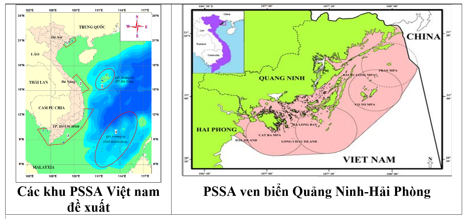 Xác định các vùng biển nhạy cảm đặc biệt (PSSA) ở vùng biển Việt Nam