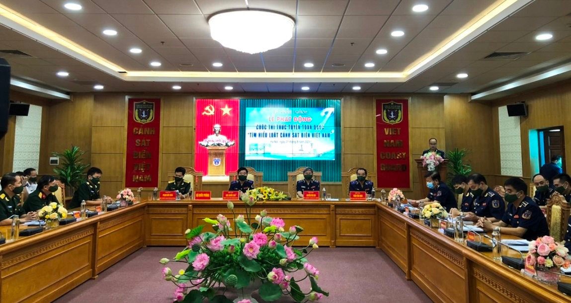 Cuộc thi trực tuyến toàn quốc “Tìm hiểu Luật Cảnh sát biển Việt Nam” diễn ra trong một tháng